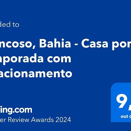 Trancoso, Bahia - Casa Por Temporada Com Estacionamento别墅 外观 照片